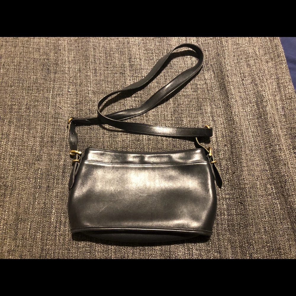 Retro Navy Coach Purse